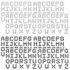 8 Sheets 2 Style Letter A~Z Acrylic Hotfix Rhinestone DIY-CP0012-54A-1
