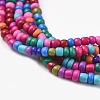 Adjustable Glass Seed Beads Braided Bead Bracelets BJEW-JB04777-01-2