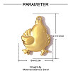 304 Stainless Steel Pendants STAS-OY008-42G-2