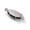 Non-Tarnish 304 Stainless Steel Box Clasps LS-STAS-H151-16P-3
