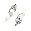 Natural Howlite Big Pointed Pendants G-A172-16H-2