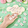 20Pcs 10 Styles Opaque Resin & Wood Pendants Sets RESI-TA0004-63B-7