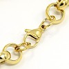 Fashionable 304 Stainless Steel Cable Chain Bracelets STAS-A028-B086G-2