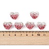 Valentine's Day Gradient Color Polymer Clay Grade A Rhinestone Beads RB-A049-06-2