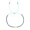 Adjustable Glass Seed Bead Braided Bead Bracelets for Women VT9382-19-1