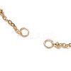 Ion Plating(IP) 304 Stainless Steel Slider Bracelet Makings AJEW-JB01252-01-2
