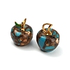 Dyed Synthetic Turquoise Pendants GG-CBAA20A-07G-04-2