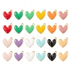 48Pcs Eco-Friendly Zinc Alloy Enamel Pendants FIND-LS0001-09-NR-2