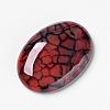 Natural Dragon Veins Cabochons G-F296-07-25x35mm-2