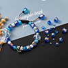 Electroplate Glass Beads Strands EGLA-TA0001-03C-19