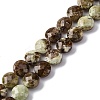 Natural Green Garnet Beads Strands G-C179-A32-03-2