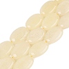 Dyed Natural White Jade Beads Strands G-N370-01A-17-2