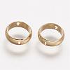 Rack Plating Brass Bead Frames KK-A142-010G-2