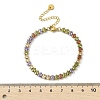 304 Stainless Steel Oval Link Chain Bracelets for Women BJEW-P348-01F-G-5