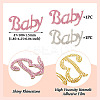 2Pcs 2 Colors Hotfix Rhinestone DIY-TA0010-59-3