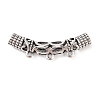 Tibetan Style Alloy Tube Beads FIND-C060-032A-AS-1
