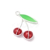 Alloy Enamel Pendants PALLOY-R151-43P-02-1