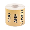 200Pcs Thank You Theme Stickers Roll DIY-M070-01E-2