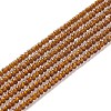 Transparent Glass Beads Strands GLAA-C019-01A-12-1