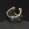 304 Stainless Steel Micro Pave Cubic Zirconia Finger Rings FS-WG5ACE0-05-3
