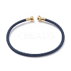 Braided Carbon Steel Wire Bracelet Making MAK-A017-B04-1