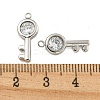 304 Stainless Steel Pendants STAS-L080-013P-3