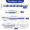 DIY Polyester Ribbon & Braided Bracelets Making Kits DIY-GA0007-96B-2