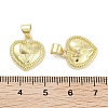 Rack Plating Brass Pendants KK-Z064-25G-3