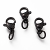 304 Stainless Steel Lobster Claw Clasps Ion Plating(IP) STAS-G240-01B-EB-1