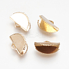 Iron Ribbon Crimp Ends X-IFIN-I026-02LG-B-1
