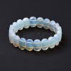 Opalite Oval Beaded Stretch Bracelet G-E010-01O-1
