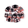 Handmade Millefiori Glass Barrel Beads LA-N002-09A-1