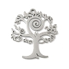 304 Stainless Steel Pendants LS-STAS-V016-09P-1