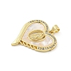 Rack Plated Brass Pendant KK-P270-05C-G-2