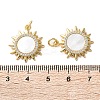 Brass Micro Pave Cubic Zirconia Pendants KK-U070-18A-G-3