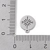 Non-Tarnish 304 Stainless Steel Pendants LS-STAS-B062-12P-3