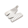 304 Stainless Steel Charms STAS-G345-01P-M-2