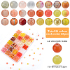 DIY Round Imitation Acrylic Pearl and Glass Beads Jewelry Making Finding Kits DIY-SP0002-78C-2