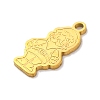 Christmas Theme 201 Stainless Steel Pendants STAS-Q015-13G-01-2