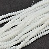 Faceted Rondelle Glass Beads Strands LS-GLAA-I033-3mm-03-1