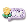 Opaque Resin Cabochons LS-RESI-K026-02A-1