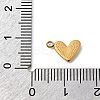 304 Stainless Steel with Rhinestone Pendants STAS-Z179-30G-3