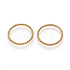 Tibetan Style Linking Rings LS-TIBEB-EA8631Y-AG-LF-2