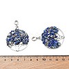 14Pcs 7 Styles Zinc Alloy European Dangle Charms G-FH0001-82-3