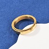 304 Stainless Steel Enamel Rotating Finger Rings LS-RJEW-A074-04G-1