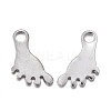 201 Stainless Steel Charms STAS-F255-025P-2