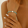 Chic Synthetic Turquoise Adjustable Slider Bracelets for Women's Fashion Accessories ZZ6600-5