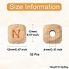 2Bags Wooden Beads WOOD-CJ0001-99-3