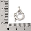 Rack Plating Brass Micro Pave Clear Cubic Zirconia Twister KK-A222-03B-P-3