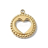 Ion Plating(IP) 304 Stainless Steel Pendants STAS-B058-13G-03-1